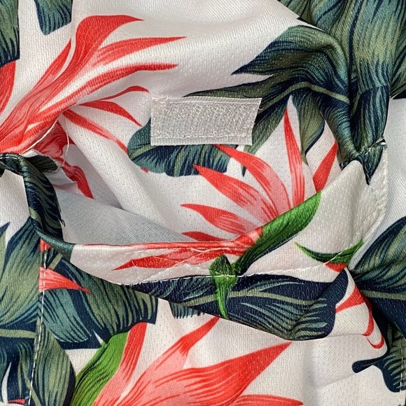 American Stitch Womens XXL Hawaiian Floral Shorts 2 Zipper Pockets - Picture 9 of 12